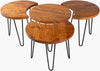 Surya Selene EEE-002 Dark Brown / Black Furniture main image