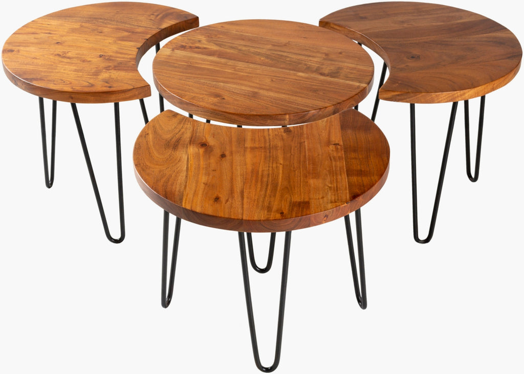 Surya Selene EEE-002 Dark Brown / Black Furniture main image