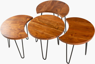 Surya Selene EEE-002 Dark Brown / Black Furniture Main Image