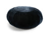 Auskin Sheepskin Seating Short Wool Ottoman Dark Navy Furniture main image