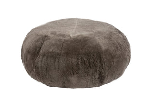 Auskin Sheepskin Seating Short Wool Ottoman Fossil Furniture main image