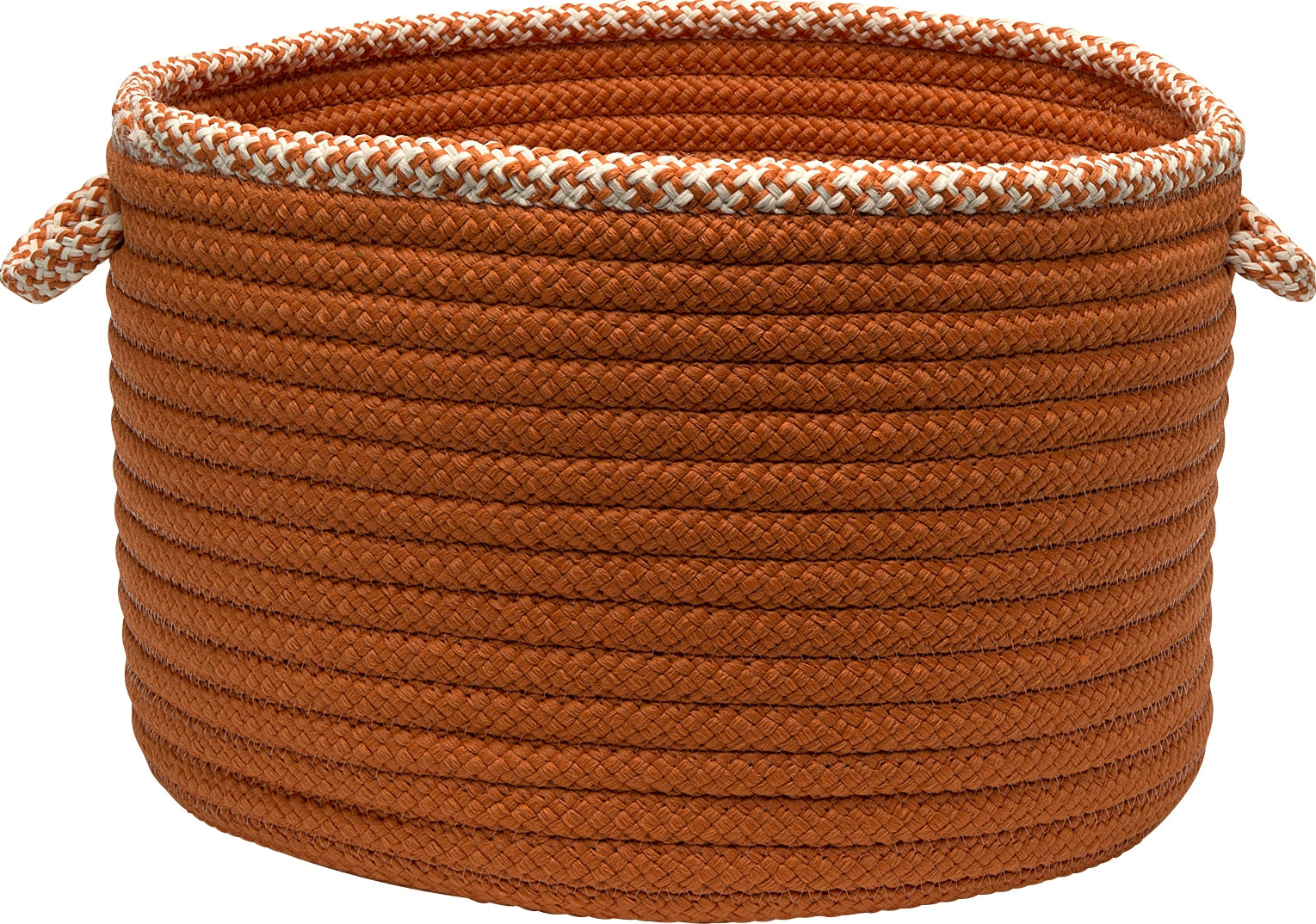 Colonial Mills Houndstooth Bright Edge Basket EH19 Orange