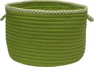 Colonial Mills Houndstooth Bright Edge Basket EH69 Lime