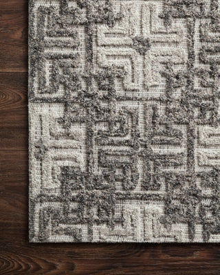 Loloi Ehren EHR-01 Charcoal/Fog Area Rug Corner Image
