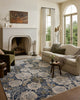Loloi Eileen ELE-03 Denim / Natural Area Rug Lifestyle Image Feature
