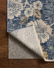 Loloi Eileen ELE-03 Denim / Natural Area Rug Backing Image
