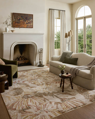Loloi Eileen ELE-04 Natural / Spice Area Rug Lifestyle Image Feature