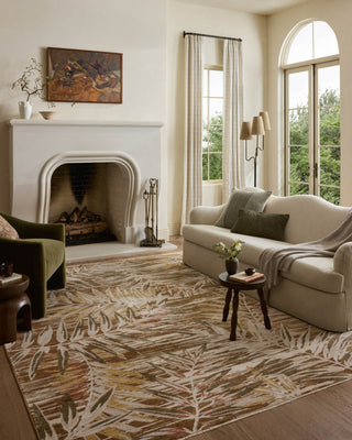 Loloi Eileen ELE-05 Earth / Natural Area Rug Lifestyle Image Feature