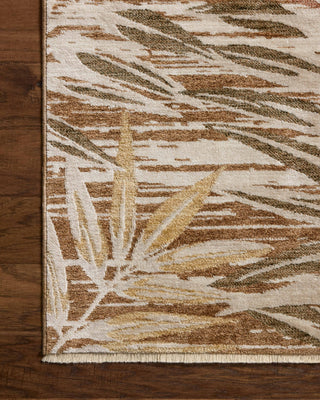 Loloi Eileen ELE-05 Earth / Natural Area Rug Corner Image