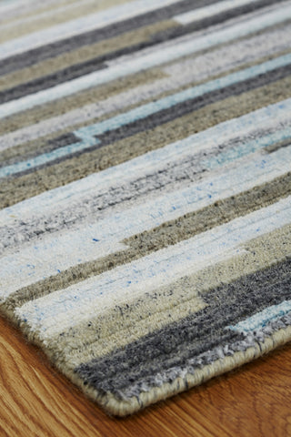 Ancient Boundaries Essentials ESS-13 Grey/Chino/Sky Area Rug