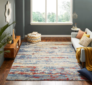Ancient Boundaries Elevation ELE-587 Multi Area Rug Lifestyle Image