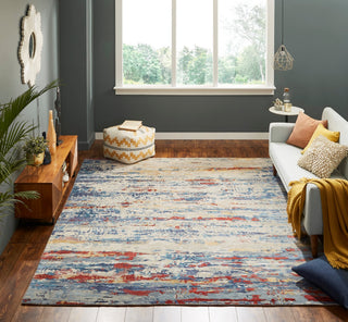 Ancient Boundaries Elevation ELE-587 Multi Area Rug Lifestyle Image