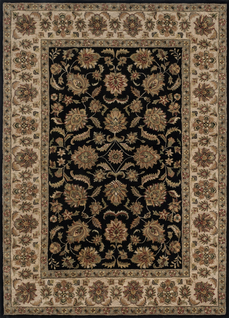 Loloi Elegante EG-04 Black / Ivory Area Rug main image