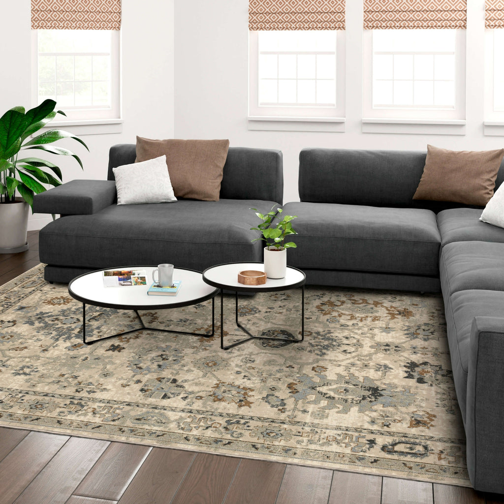 Karastan Rhapsody Elegy Beige Area Rug