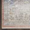 Nourison Elegant Heirlooms ELH01 Blue Multicolor Area Rug Detail Image