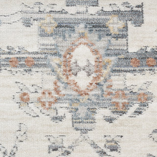 Nourison Elegant Heirlooms ELH02 Ivory Grey Area Rug Swatch Image