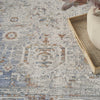 Nourison Elegant Heirlooms ELH03 Ivory Area Rug Corner Image