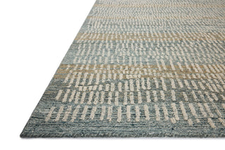 Elias ELA-02 Ocean/Oatmeal Area Rug by Loloi Corner Image