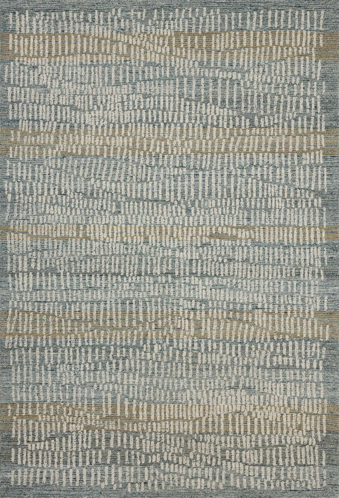 Elias ELA-02 Ocean/Oatmeal Area Rug by Loloi main image