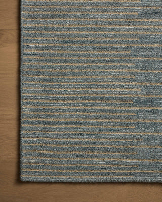 Elias ELA-03 Slate/Natural Area Rug by Loloi Corner Image