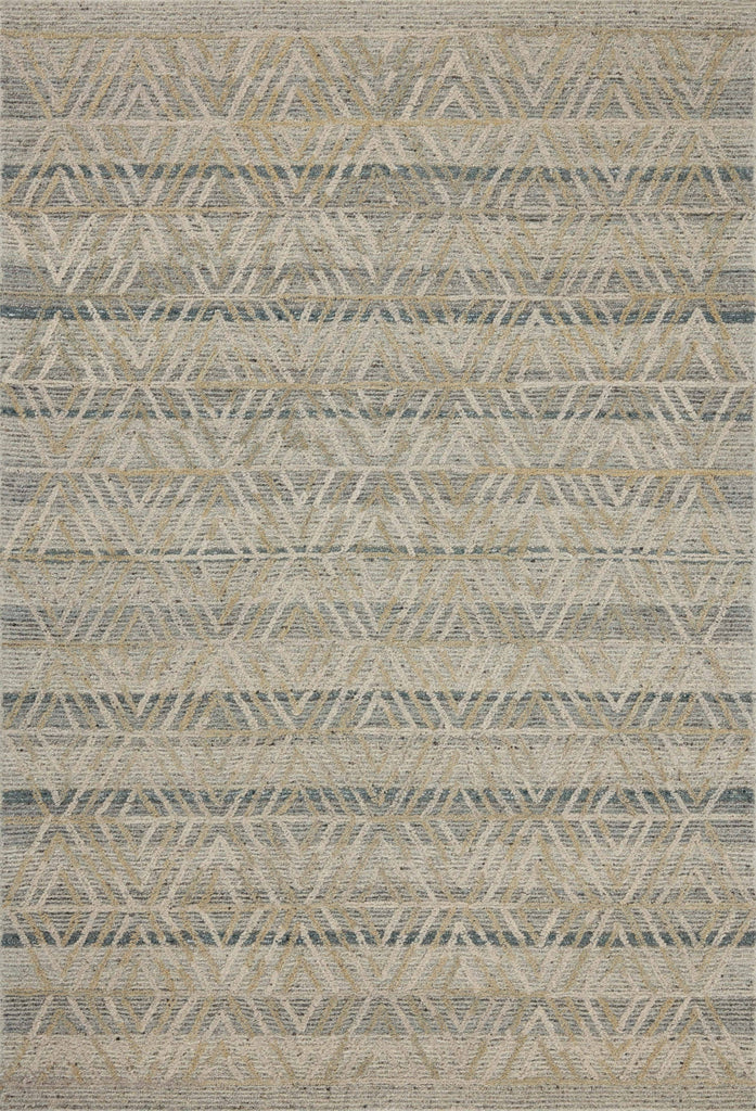 Elias ELA-04 Fog/Natural Area Rug by Loloi main image
