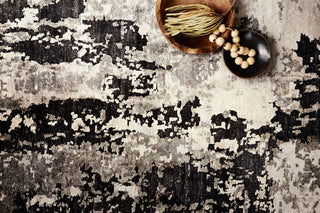 Loloi Elixir EH-06 Black/Ivory Area Rug Lifestyle Image Feature