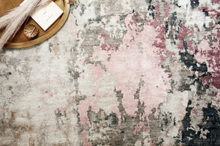 Loloi Elixir EH-09 Grey/Amethyst Area Rug Lifestyle Image Feature