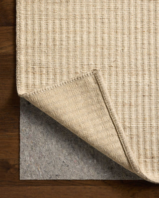 Loloi Elma ELM-01 Bone Area Rug Backing Image