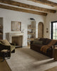 Loloi Elora ELR-03 Natural / Terracotta Area Rug Lifestyle Image Feature