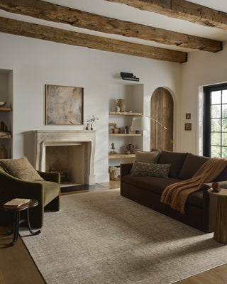 Loloi Elora ELR-03 Natural / Terracotta Area Rug Lifestyle Image Feature