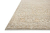 Loloi Elora ELR-03 Natural / Terracotta Area Rug Corner Image