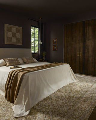 Loloi Elora ELR-05 Moss / Clay Area Rug Lifestyle Image Feature