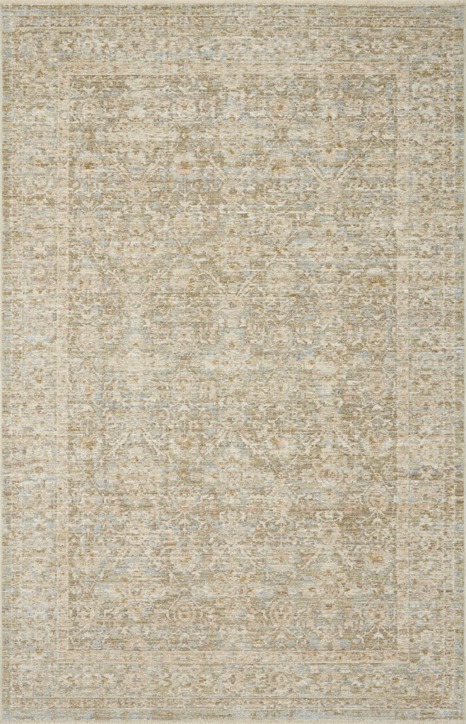 Loloi Elora ELR-05 Sky / Terracotta Area Rug main image