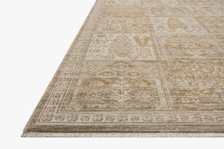 Loloi Elora ELR-07 Mushroom / Ochre Area Rug Corner Image