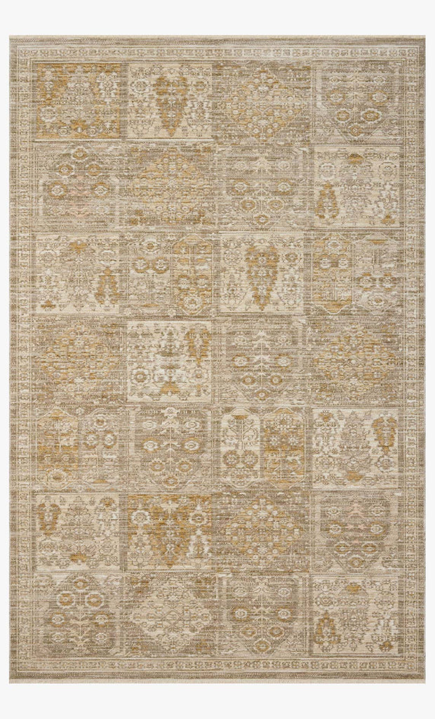 Loloi Elora ELR-07 Mushroom / Ochre Area Rug main image