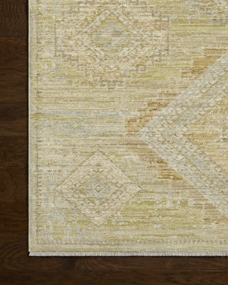 Loloi Elora ELR-09 Pistachio / Clay Area Rug Corner Image
