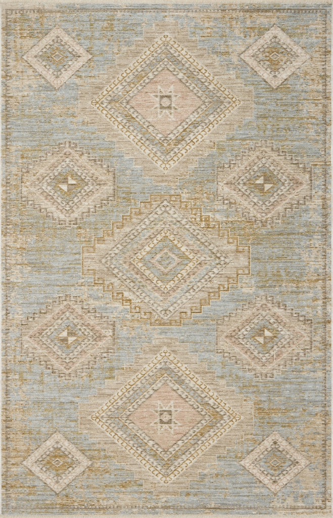 Loloi Elora ELR-09 Sky / Multi Area Rug main image