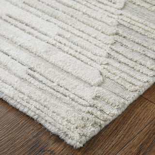 Feizy Elias 69FWF Ivory/Blue/Brown Area Rug