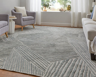 Feizy Elias 69FYF Green/Ivory/Tan Area Rug