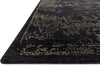 Loloi Elsa EF-03 Charcoal Area Rug Corner Image