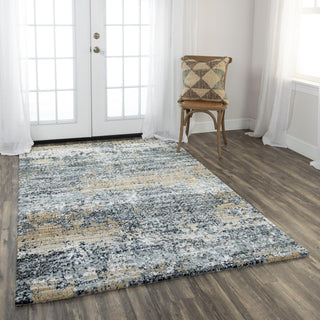 Rizzy Elite ELT898 Light Gray Area Rug Roomscene Image Feature