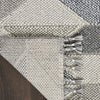 Nourison Elwood ELW01 Grey/Charcoal Area Rug Corner Image