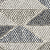 Nourison Elwood ELW01 Grey/Charcoal Area Rug Swatch Image