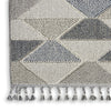 Nourison Elwood ELW01 Grey/Charcoal Area Rug Texture Image