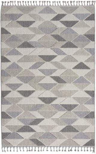 Nourison Elwood ELW01 Grey/Charcoal Area Rug Main Image