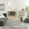 Nourison Elwood ELW01 Grey/Charcoal Area Rug Room Image Feature