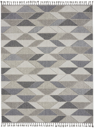 Nourison Elwood ELW01 Grey/Charcoal Area Rug Main Image