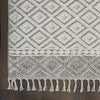 Nourison Elwood ELW03 Ivory/Slate Area Rug Detail Image