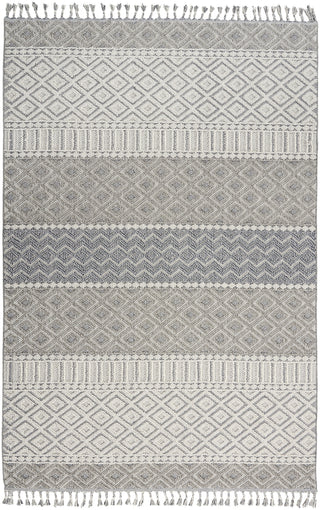 Nourison Elwood ELW03 Ivory/Slate Area Rug main image