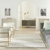 Nourison Elwood ELW05 Ivory/Grey Area Rug Room Image Feature
